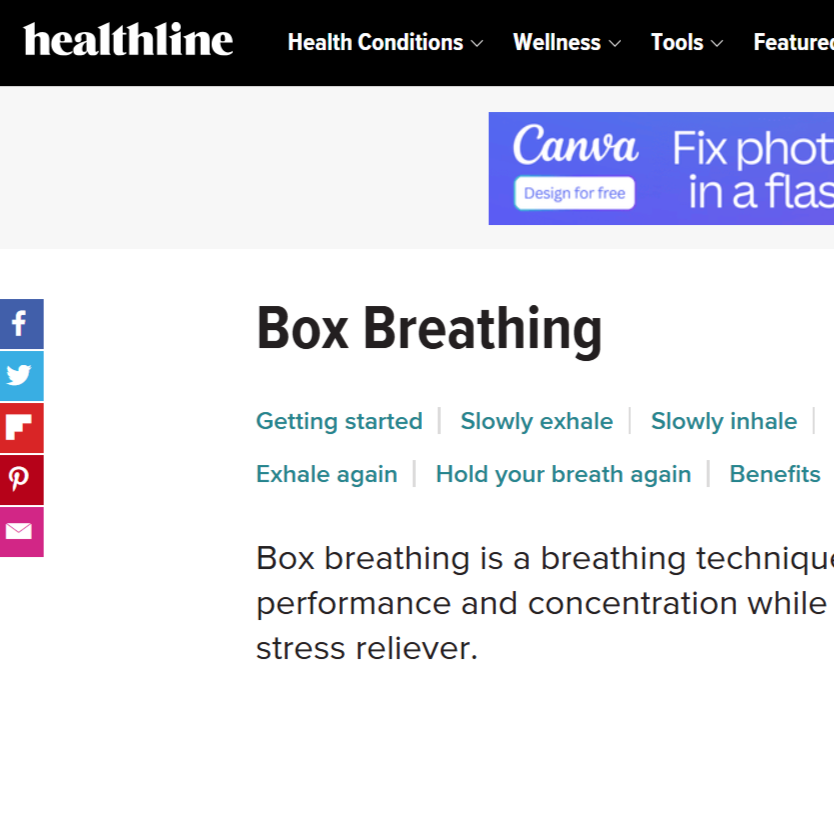 Exploring breathing exercises - an intro to box breathing